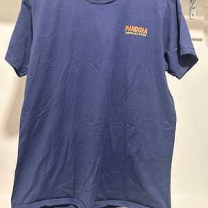 Disney Parks Pandora 'A World Like No Other' Blue T Shirt Size Small